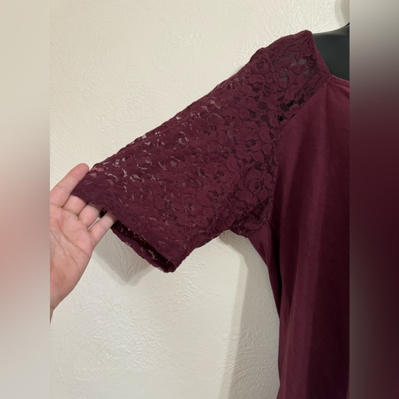 SOLD Torrid, size 3, burgundy color. - Picture 4 of 6